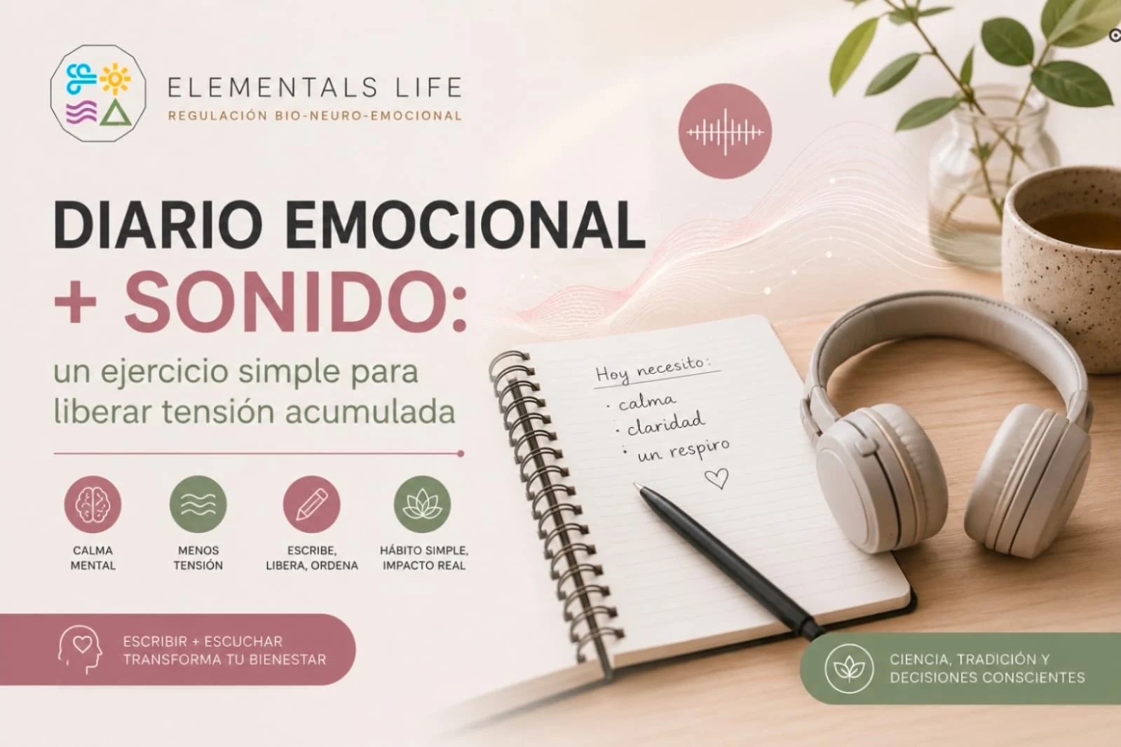 Diario emocional + sonido