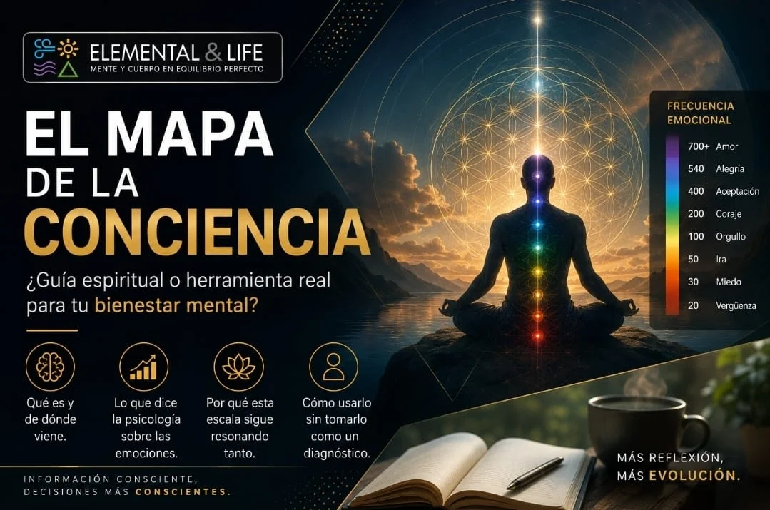 El mapa de la conciencia y la frecuencia emocional