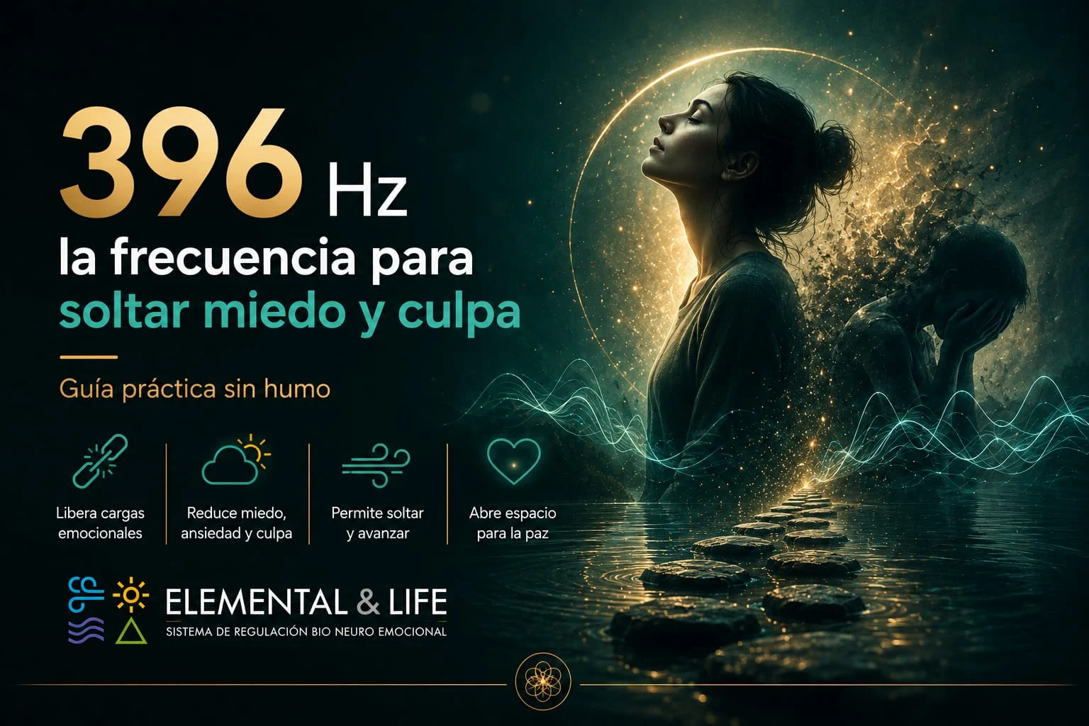 396 hz soltar miedo y culpa